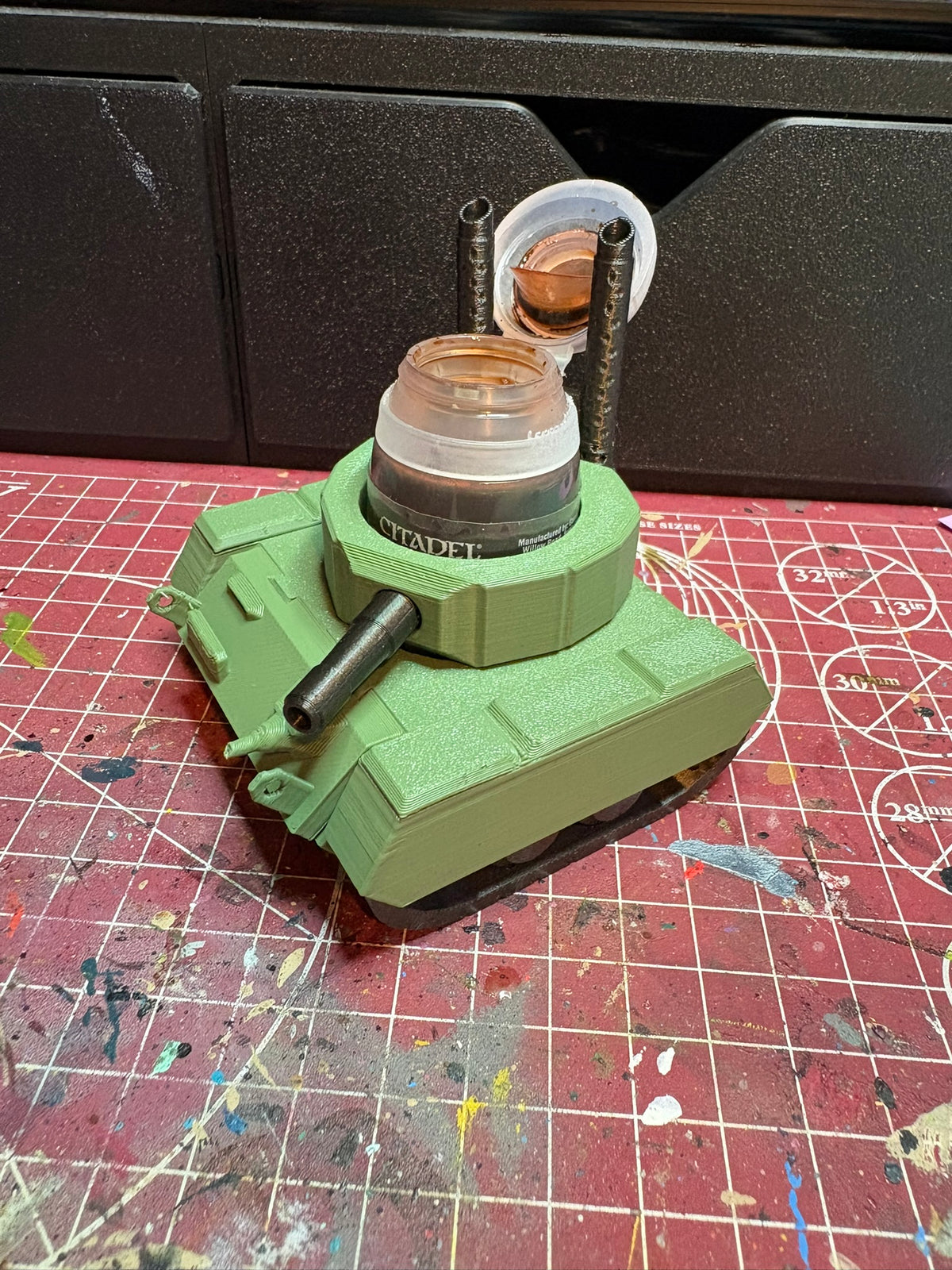 Paint Pot Holder - Armor Version