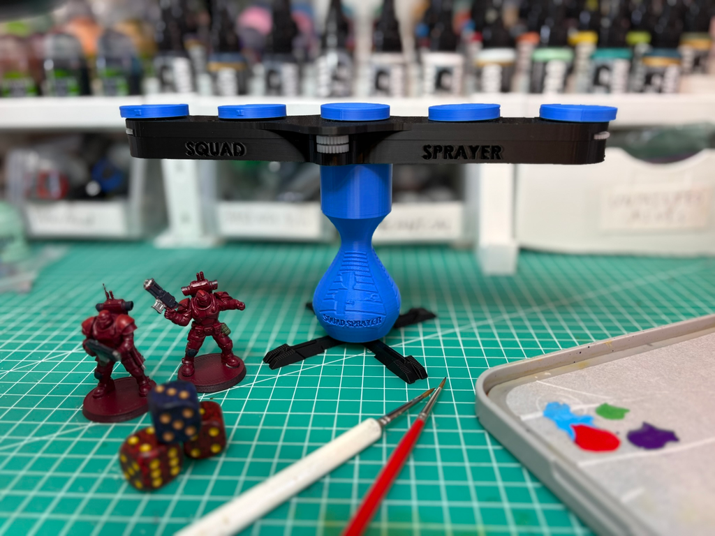 Squad Sprayer 2.0 Miniature Batch Painting Handle - Magnet Compatible